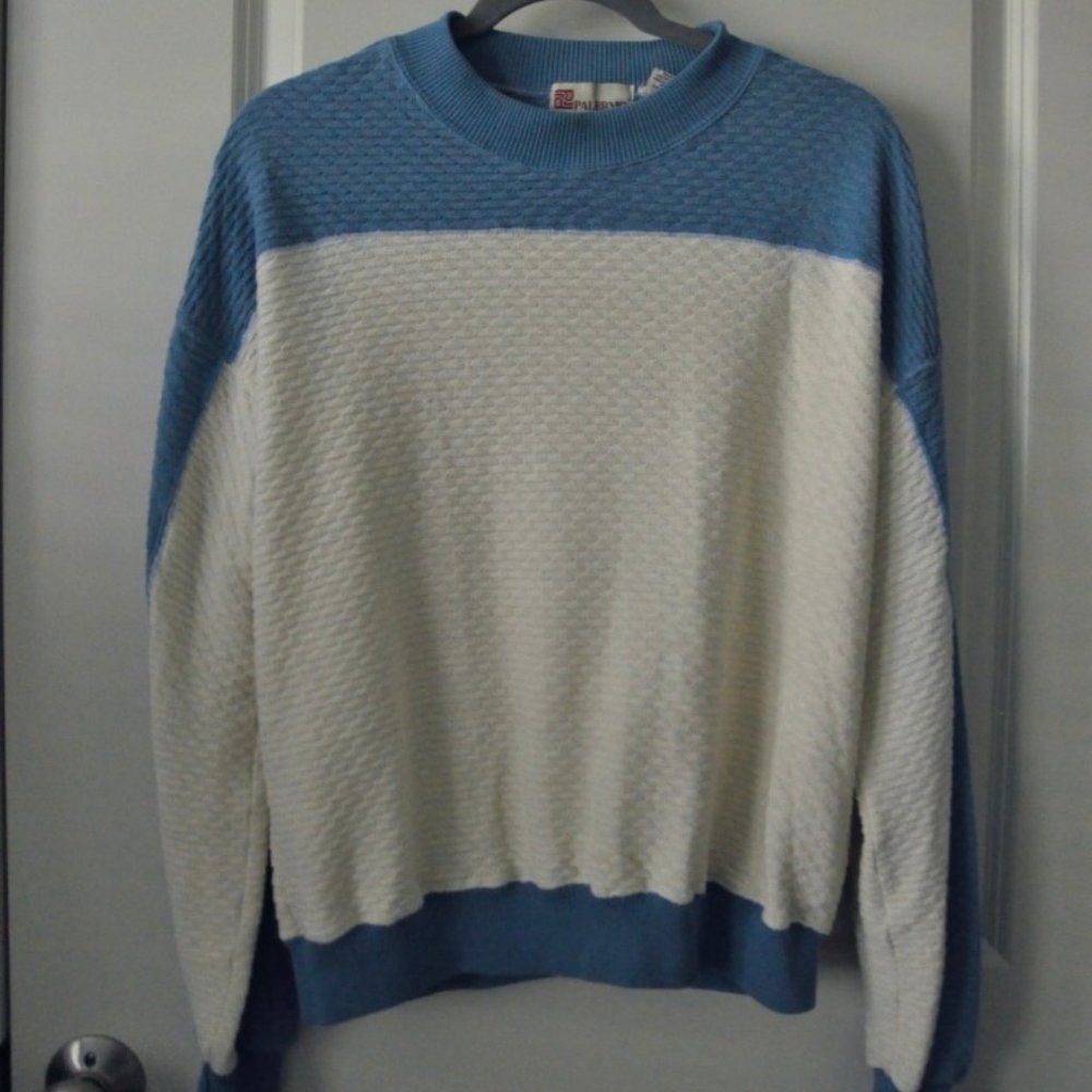 Vintage Oversized Funnel Neck / Mock Neck Sweater